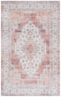 Safavieh Arizona 4'-0" x 6'-0" Rug in Rust / Light Brown
