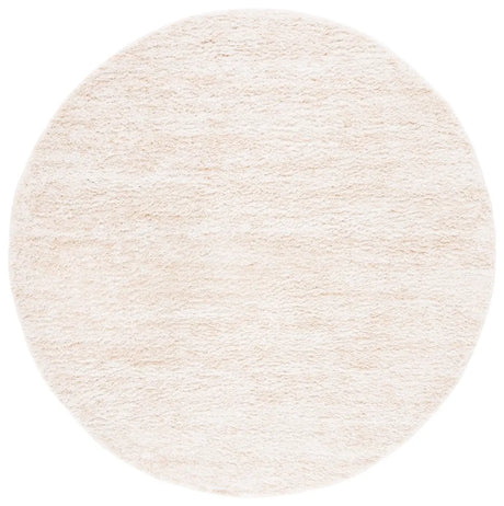 Safavieh Berber Shag 7'-0" x 7'-0" Rug in Ivory / Beige