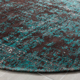 Safavieh Classic Vintage 6'-0" x 6'-0" Rug in Teal / Brown