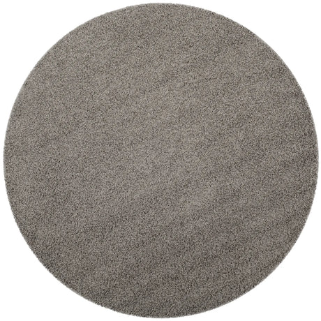 Safavieh Sga-Athens Shag 6'-7" x 6'-7" Rug in Light Grey