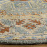Safavieh Heritage 6'-0" x 6'-0" Rug in Blue / Beige