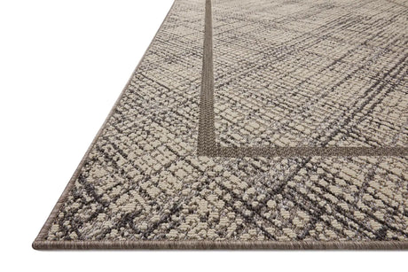 Loloi Rainier Rai-10 Ivory/Charcoal Rug - rug corner