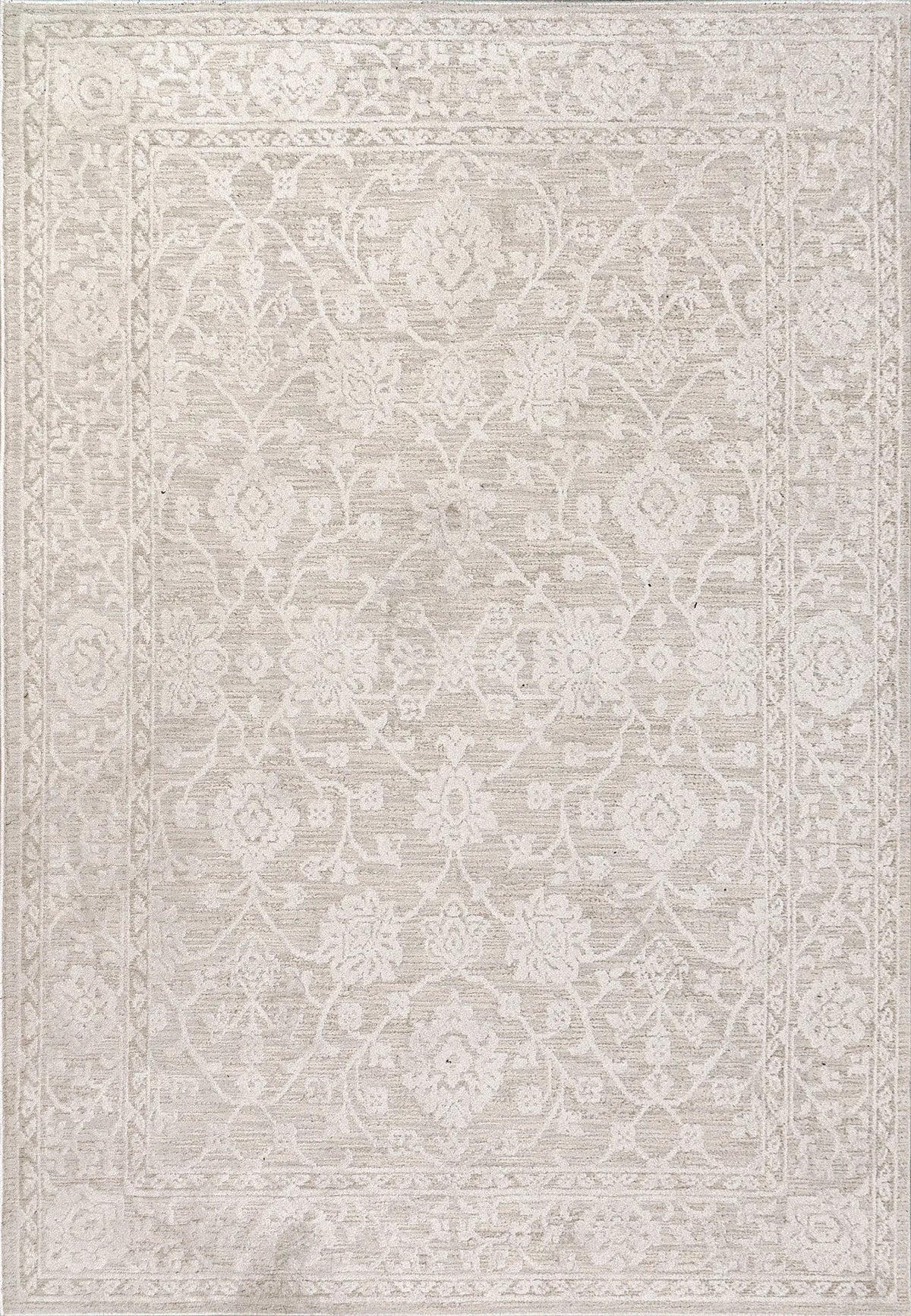Dynamic Rugs Hamilton 10600 Power Loomed Traditional Cream Rug - Rectangular