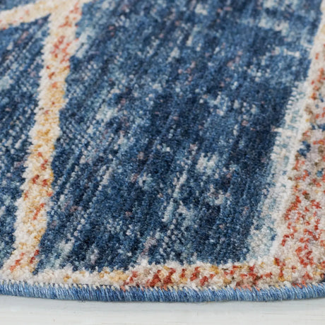 Safavieh Olympia 6'-0" x 6'-0" Rug in Blue / Navy