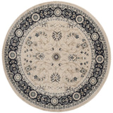 Safavieh Lyndhurst 7'-0" x 7'-0" Rug in Light Beige / Anthracite