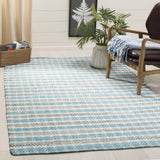 Safavieh Montauk 5'-0" x 8'-0" Rug in Aqua / Multi