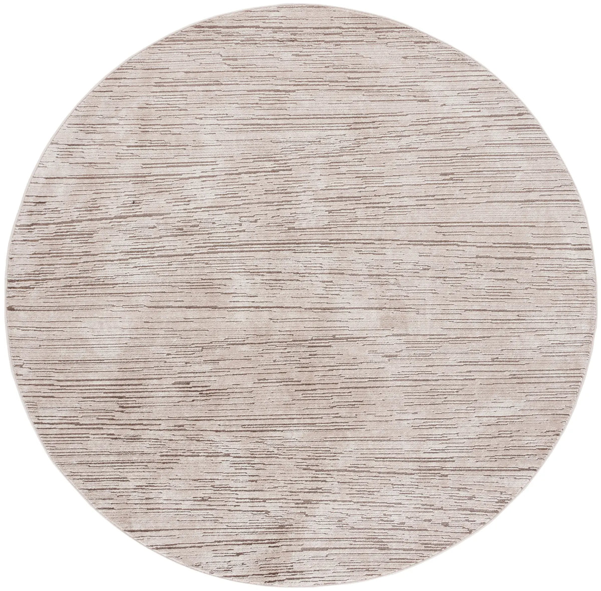 Safavieh Whisper 6'-7" x 6'-7" Rug in Beige / Dark Beig