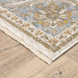 Oriental Weavers Sphinx Maharaja 5091Z Ivory/Blue Rugs - corner detail