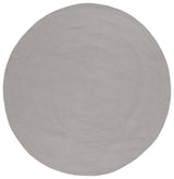 Safavieh Braided 5'-0" x 5'-0" Rug in Grey