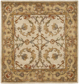 Safavieh Heritage 6'-0" x 6'-0" Rug in Beige / Gold