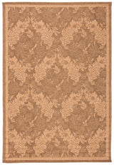 Safavieh Courtyard 4'-0" x 5'-7" Rug in Gold / Natural