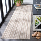 Safavieh Global 2'-2" x 8'-0" Rug in Beige / Ivory