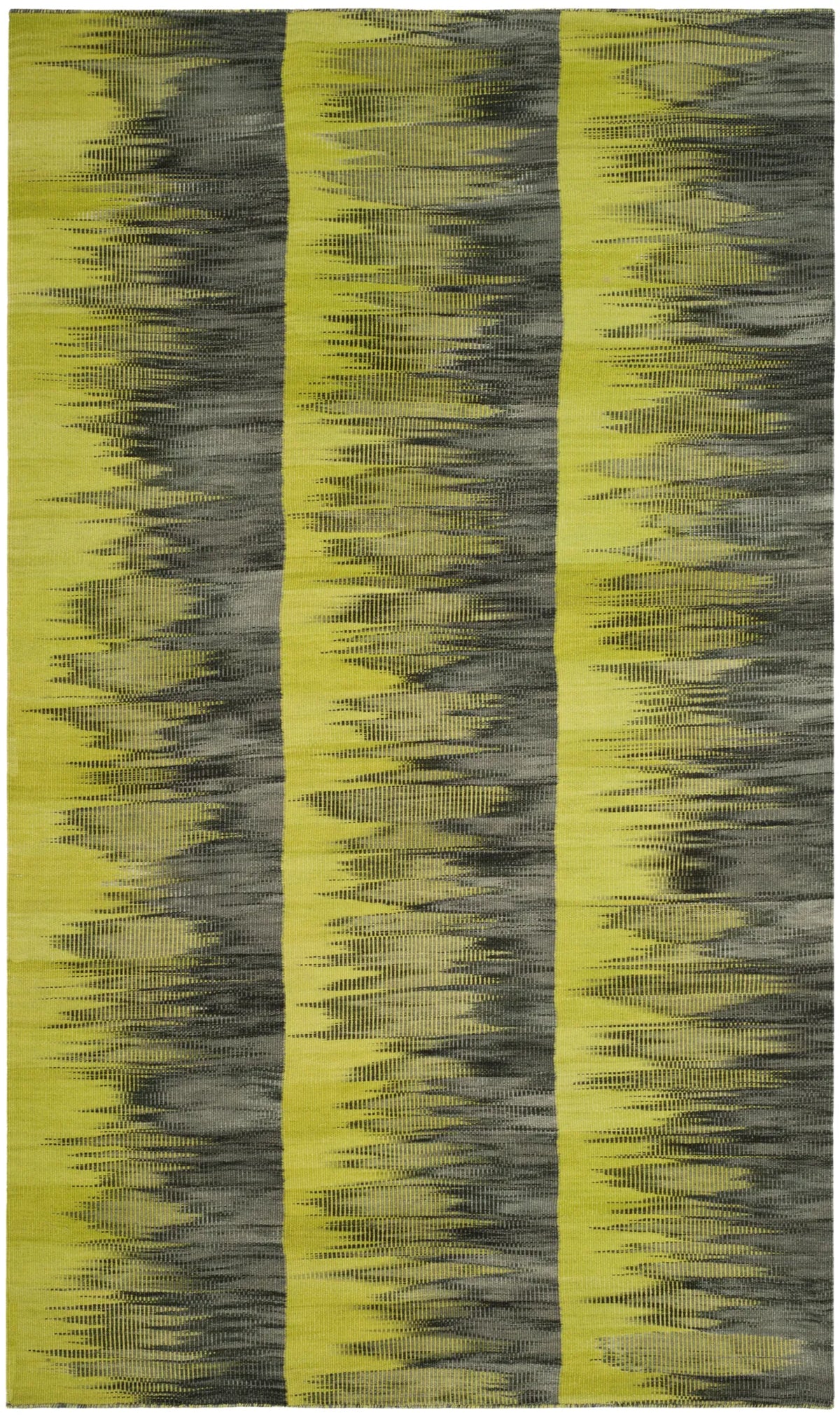 Safavieh Kilim 5'-0" x 8'-0" Rug in Green / Charcoal