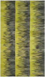 Safavieh Kilim 5'-0" x 8'-0" Rug in Green / Charcoal