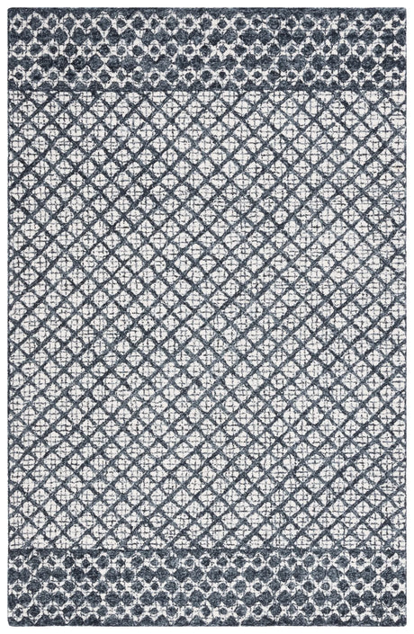 Safavieh Abstract 4'-0" x 6'-0" Rug in Ivory / Navy