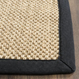 Safavieh Natural Fiber 10'-0" x 14'-0" Rug in Maize / Black