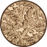 Safavieh Courtyard 5'-3" x 5'-3" Rug in Natural / Brown