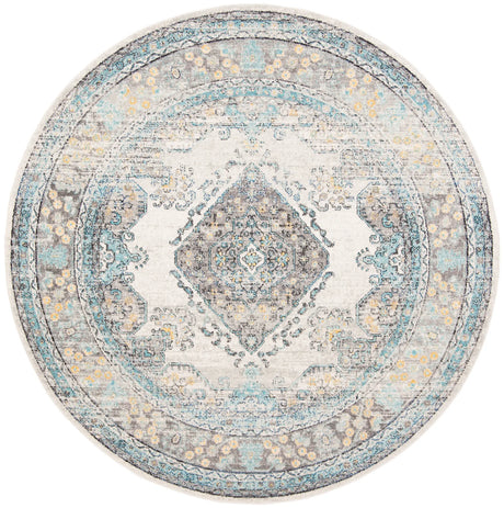 Safavieh Evoke 6'-7" x 6'-7" Rug in Grey / Blue