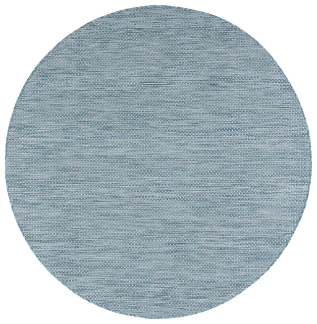 Safavieh Courtyard 10'-0" x 10'-0" Rug in Aqua / Grey