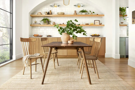 Loloi Jamie Jem-01 Natural/Sand Rug - room scene 1 horizontal
