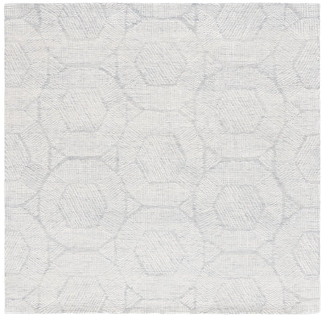 Safavieh Metro 6'-0" x 6'-0" Rug in Light Grey