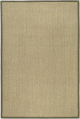 Safavieh Natural Fiber 6'-0" x 9'-0" Rug in Natural / Green