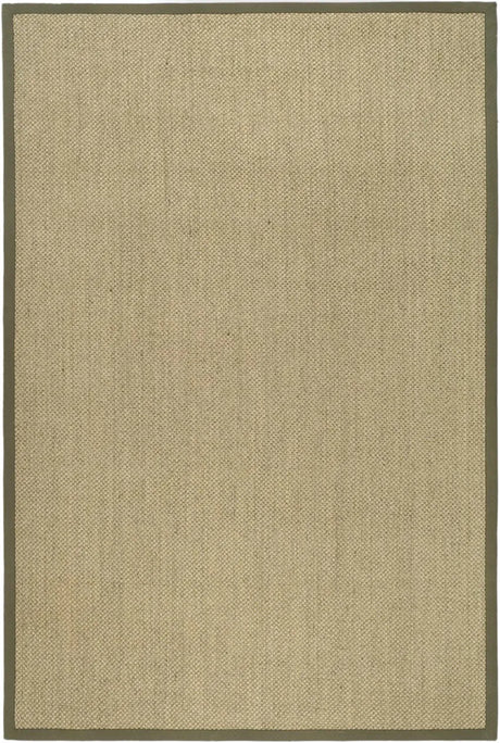 Safavieh Natural Fiber 6'-0" x 9'-0" Rug in Natural / Green