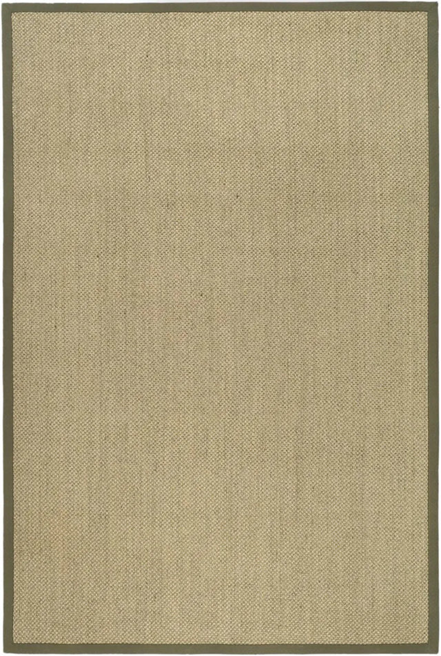 Safavieh Natural Fiber 6'-0" x 9'-0" Rug in Natural / Green