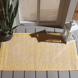 Safavieh Courtyard 2'-0" x 3'-7" Rug in Beige / Gold