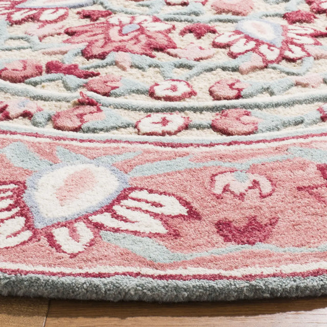 Safavieh Bellagio 5'-0" x 5'-0" Rug in Red / Beige