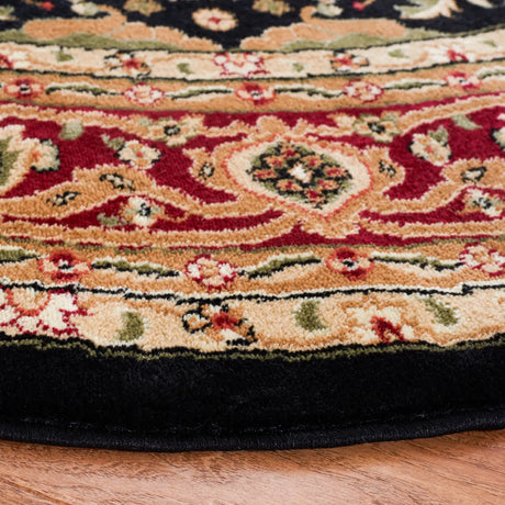 Safavieh Lyndhurst 6'-0" x 6'-0" Rug in Black / Red