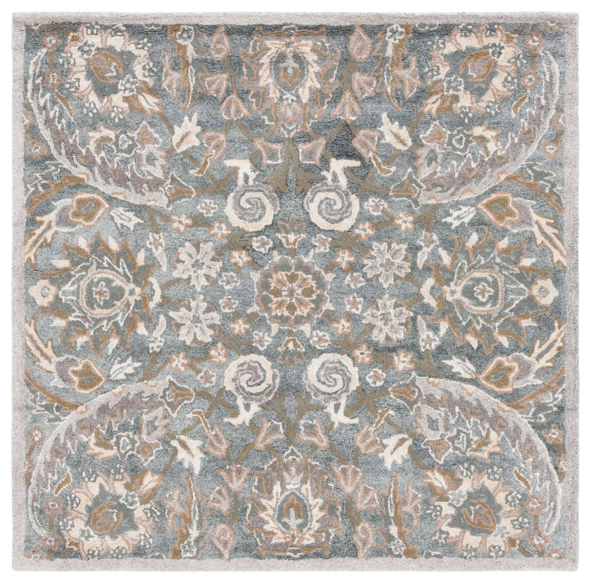 Safavieh Bella 5'-0" x 5'-0" Rug in Grey / Multi