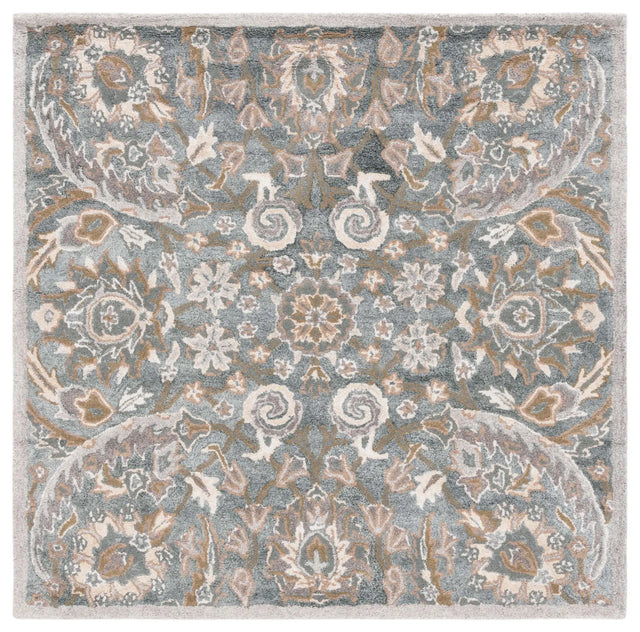 Safavieh Bella 5'-0" x 5'-0" Rug in Grey / Multi