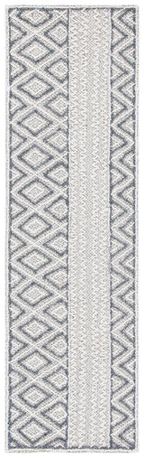 Safavieh Trace 2'-3" x 8'-0" Rug in Grey / Beige