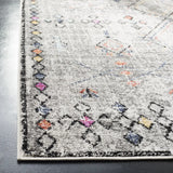 Safavieh Adirondack 4'-0" x 6'-0" Rug in Light Grey / Fuchsia