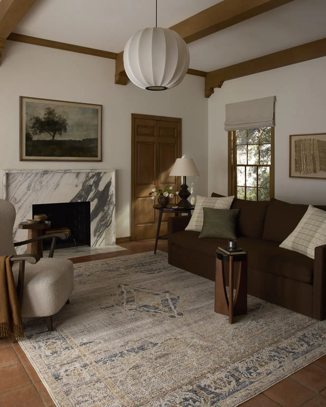 Loloi Milena MLE-04 Natural / Ivory Rug - room scene 3
