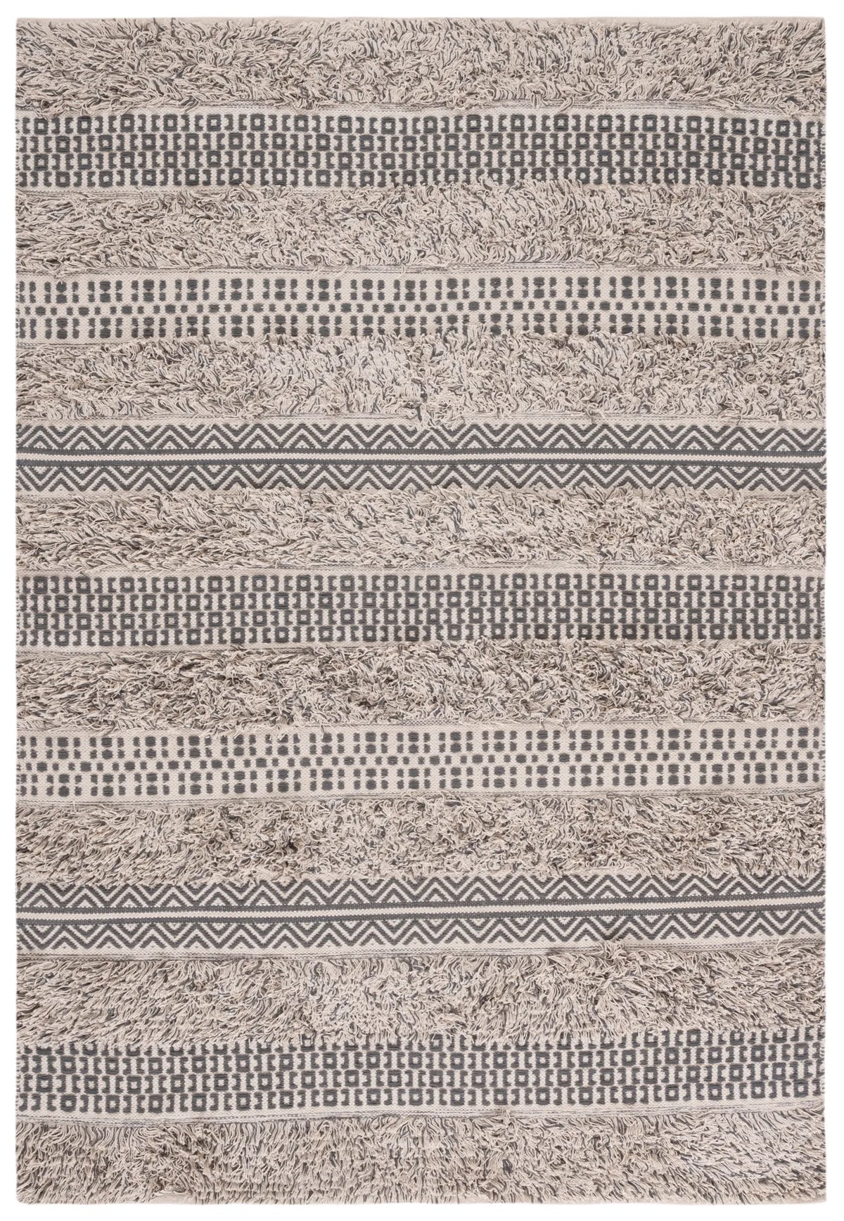 Safavieh Natura 3'-0" x 5'-0" Rug in Grey / Ivory