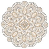 Safavieh Novelty 5'-0" x 5'-0" Rug in Ivory / Beige