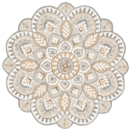 Safavieh Novelty 5'-0" x 5'-0" Rug in Ivory / Beige