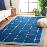 Safavieh Genre 4'-0" x 6'-0" Rug in Blue / Beige