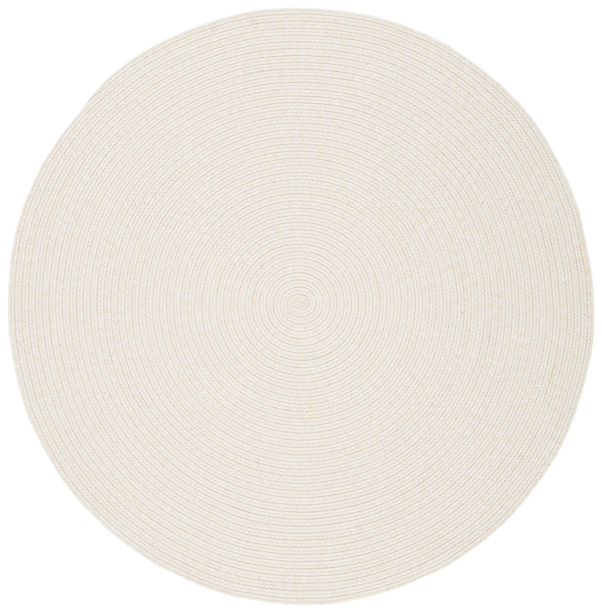 Safavieh Braided 5'-0" x 5'-0" Rug in Ivory / Beige