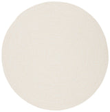Safavieh Braided 5'-0" x 5'-0" Rug in Ivory / Beige