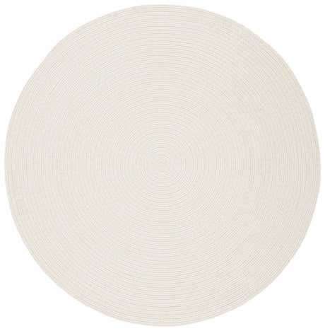 Safavieh Braided 5'-0" x 5'-0" Rug in Ivory / Beige