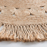 Safavieh Natural Fiber 5'-0" x 5'-0" Rug in Natural
