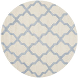 Safavieh Cambridge 6'-0" x 6'-0" Rug in Ivory / Light Blue