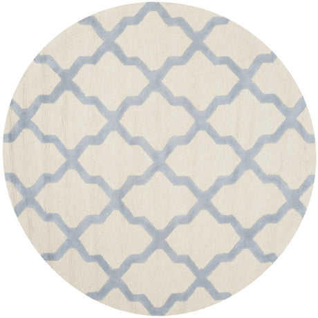 Safavieh Cambridge 6'-0" x 6'-0" Rug in Ivory / Light Blue