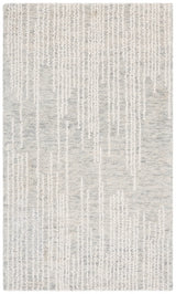 Safavieh Abstract 3'-0" x 5'-0" Rug in Light Grey / Ivory