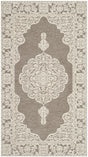 Safavieh Marbella 2'-3" x 4'-0" Rug in Light Grey / Ivory
