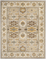 Safavieh Heritage 9'-6" x 13'-6" Rug in Light Grey / Grey
