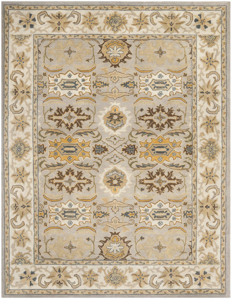 Safavieh Heritage 9'-6" x 13'-6" Rug in Light Grey / Grey